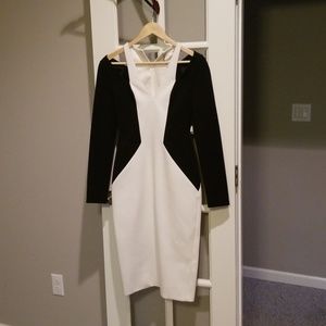 Gorgeous black and white dress